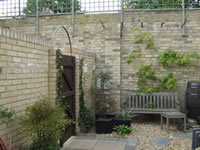 Photograph showing garden design
